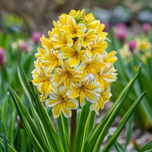 Гиацинт Кримсон Тайфун купить по цене от 2099р. в интернет-магазине «Посадика» с доставкой почтой в в Петров Вале и по всей России – [изображение №1].