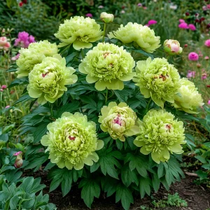 Пион Зеленые Бобы купить по цене от 610р. в интернет-магазине «Посадика» с доставкой почтой в в Петров Вале и по всей России – [изображение №1].